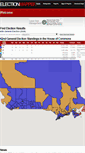 Mobile Screenshot of electionmapper.ca